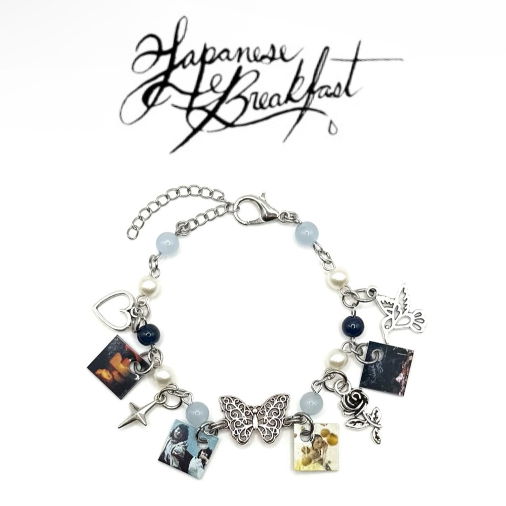 Japanese Breakfast Mini Album Cover Charm Bracelet | Concert Outfit Accessories
